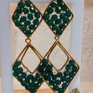 Earrings in Stainless still plated